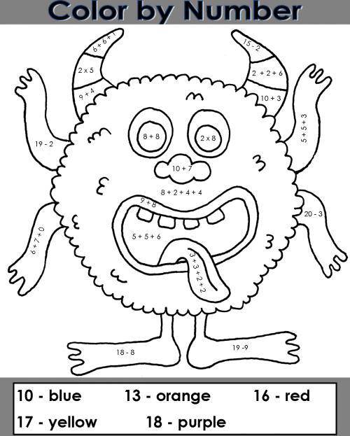 200+ Math Coloring Pages: Add Some Color to Your Equations 141