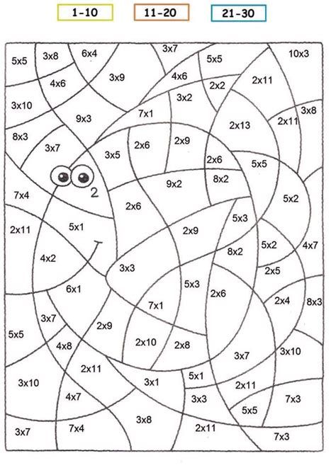 200+ Math Coloring Pages: Add Some Color to Your Equations 142