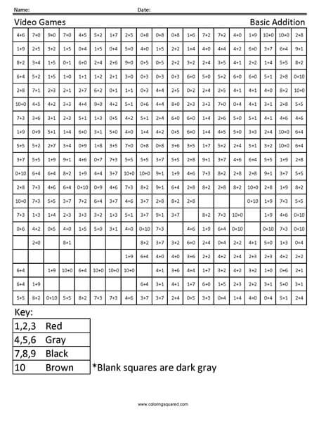 200+ Math Coloring Pages: Add Some Color to Your Equations 157