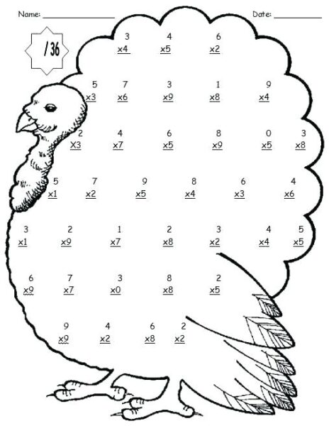 200+ Math Coloring Pages: Add Some Color to Your Equations 163