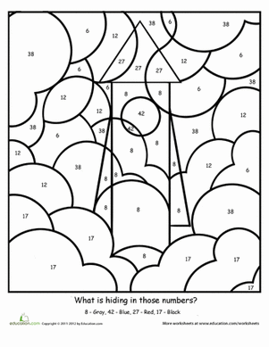 200+ Math Coloring Pages: Add Some Color to Your Equations 179