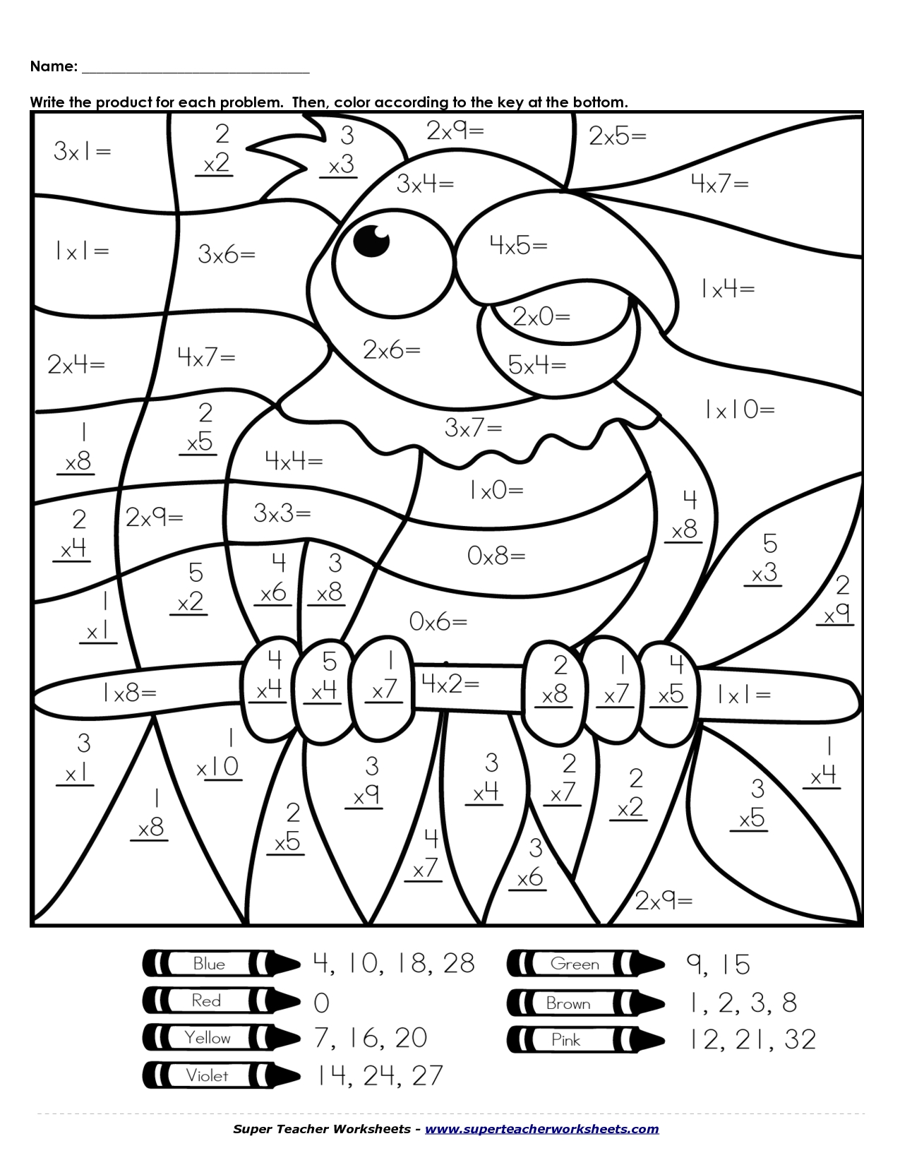 200+ Math Coloring Pages: Add Some Color to Your Equations 20