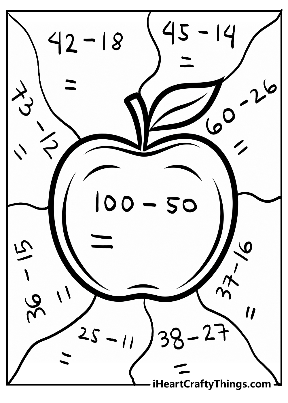 200+ Math Coloring Pages: Add Some Color to Your Equations 31