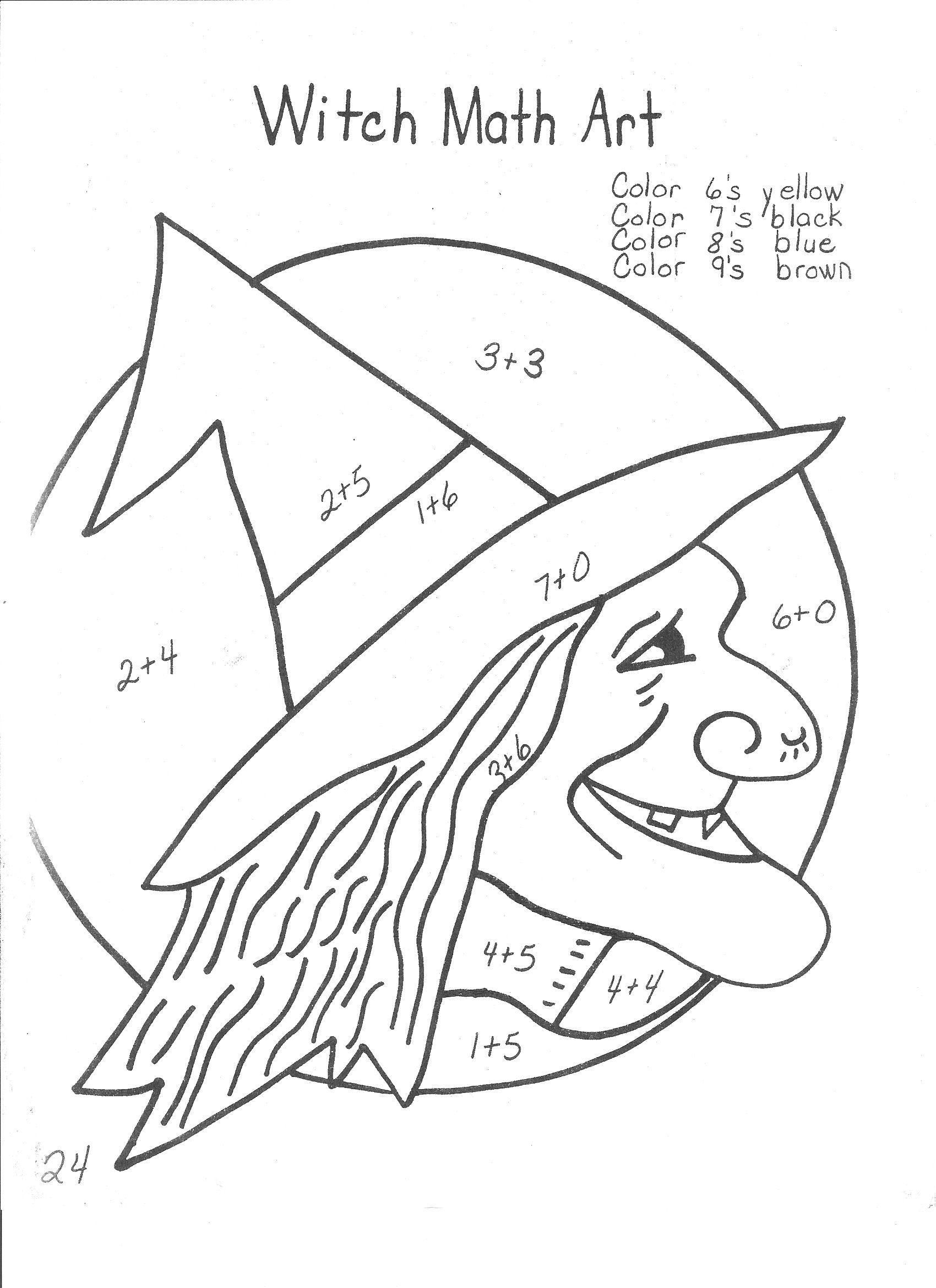 200+ Math Coloring Pages: Add Some Color to Your Equations 49