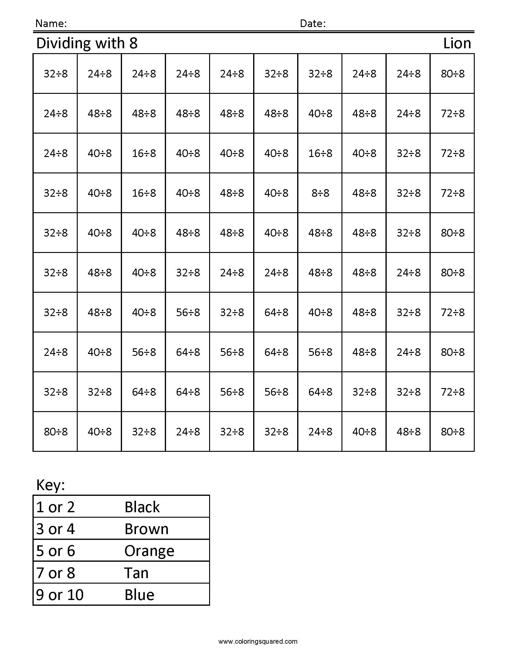 200+ Math Coloring Pages: Add Some Color to Your Equations 5