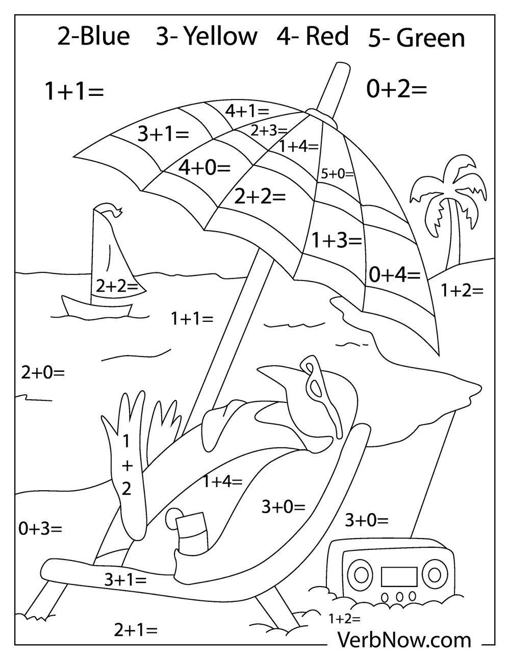 200+ Math Coloring Pages: Add Some Color to Your Equations 65