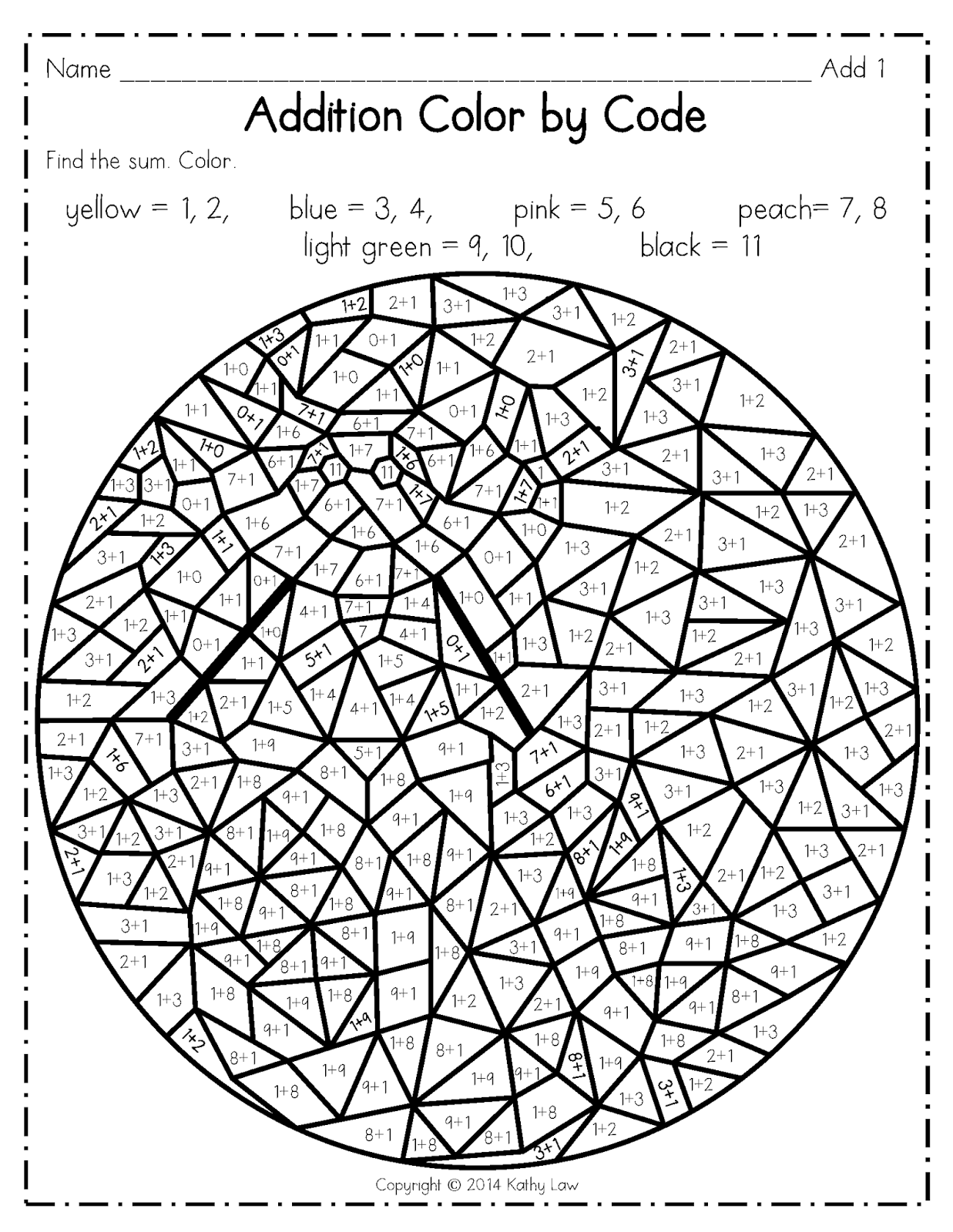 200+ Math Coloring Pages: Add Some Color to Your Equations 69