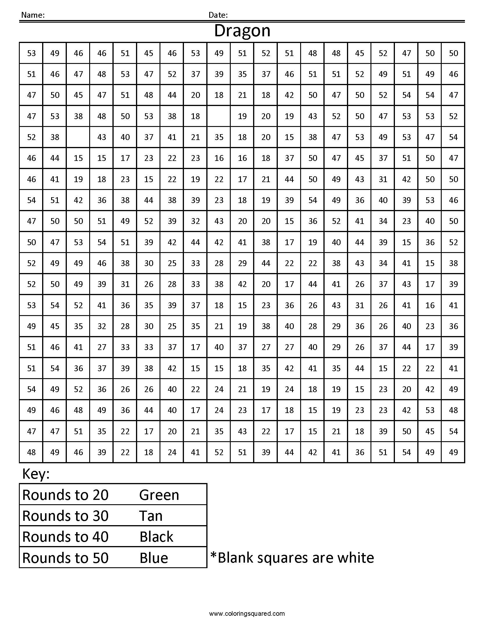 200+ Math Coloring Pages: Add Some Color to Your Equations 7