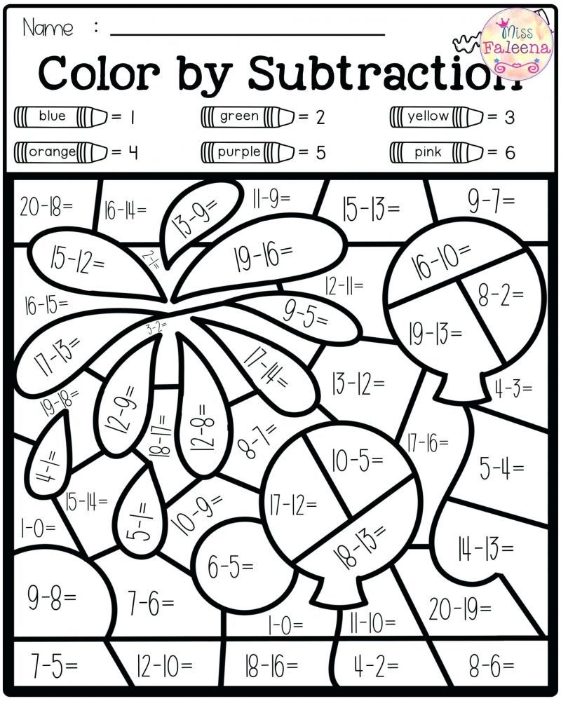 200+ Math Coloring Pages: Add Some Color to Your Equations 76