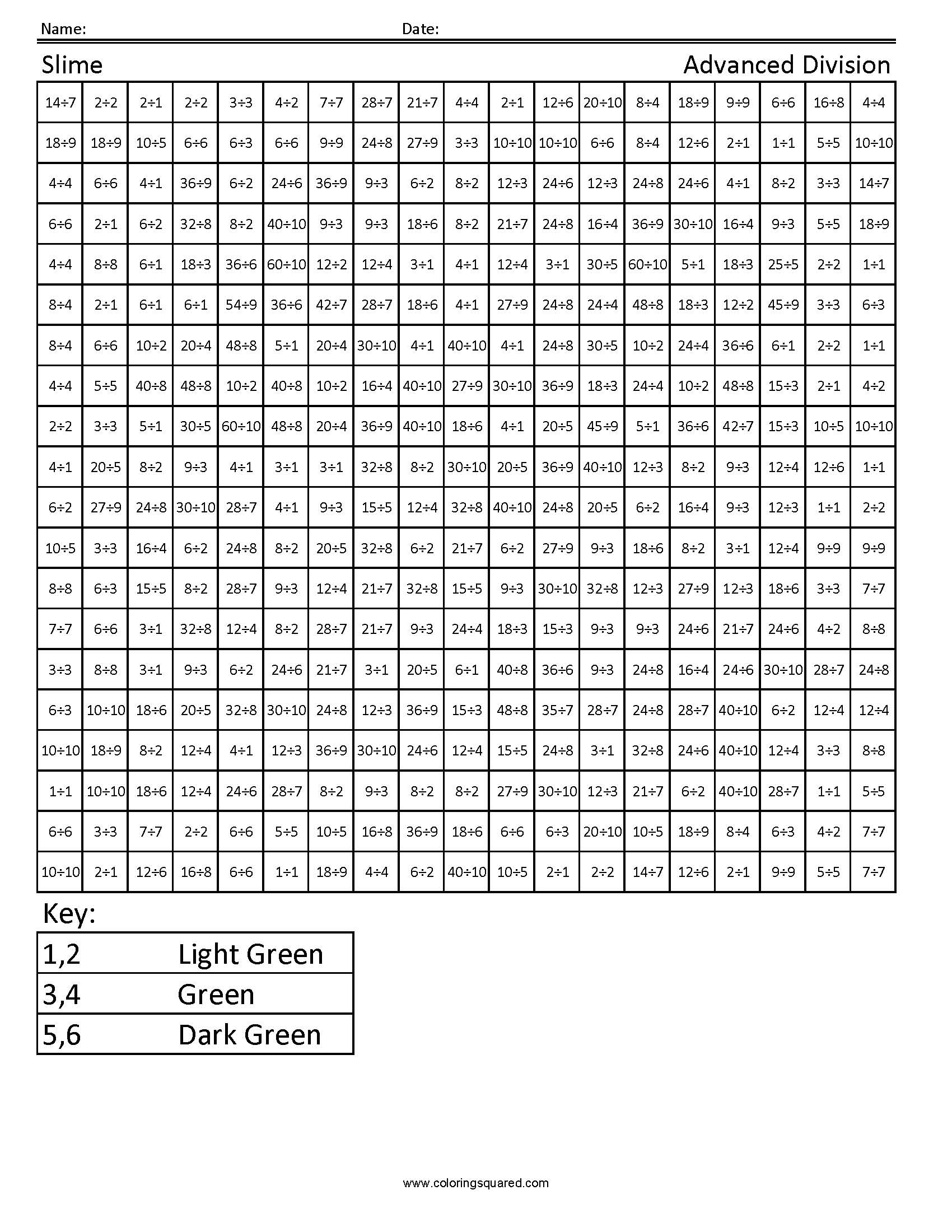 200+ Math Coloring Pages: Add Some Color to Your Equations 8