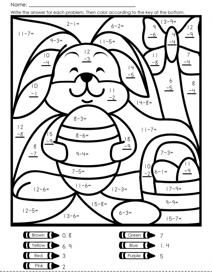 200+ Math Coloring Pages: Add Some Color to Your Equations 85