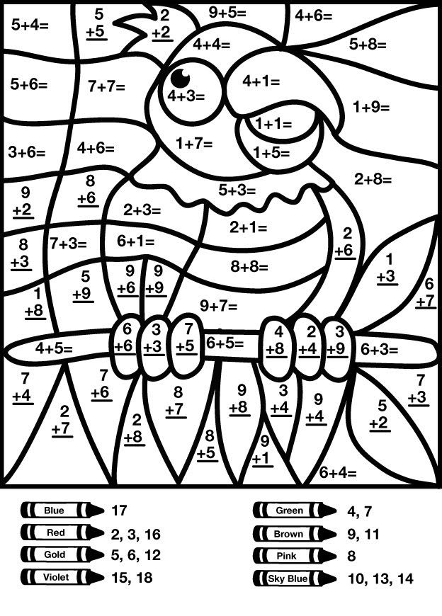 200+ Math Coloring Pages: Add Some Color to Your Equations 93