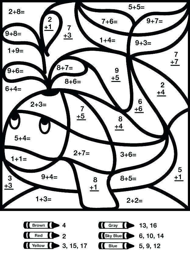 200+ Math Coloring Pages: Add Some Color to Your Equations 96