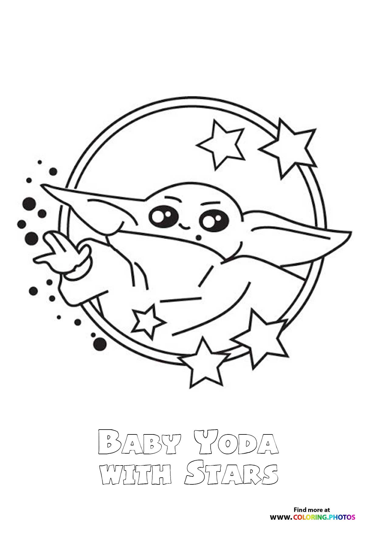 78 Baby Yoda Coloring Pages: The Force of Coloring Fun 15