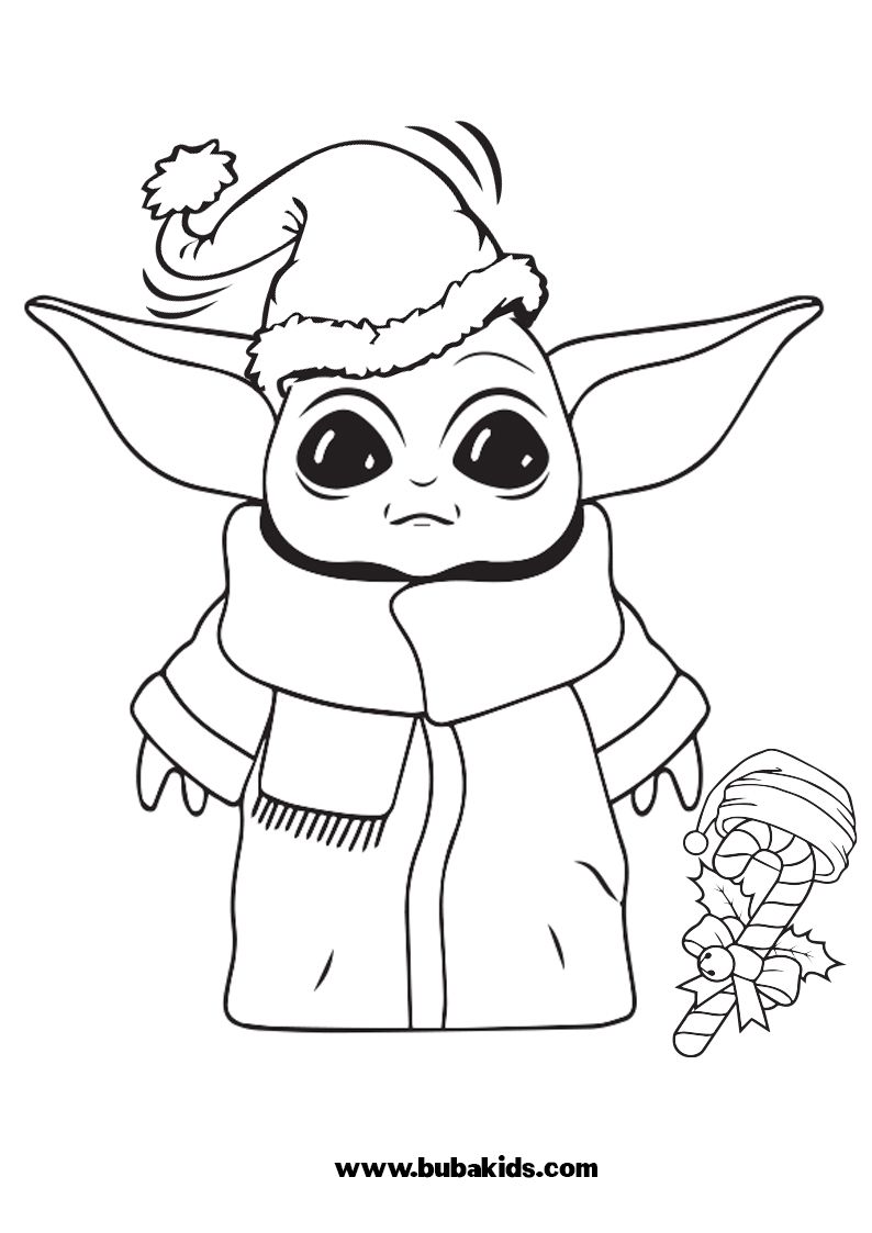 78 Baby Yoda Coloring Pages: The Force of Coloring Fun 28