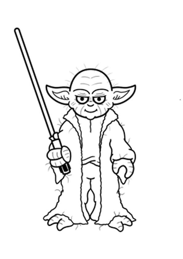 78 Baby Yoda Coloring Pages: The Force of Coloring Fun 46