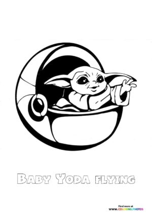 78 Baby Yoda Coloring Pages: The Force of Coloring Fun 71