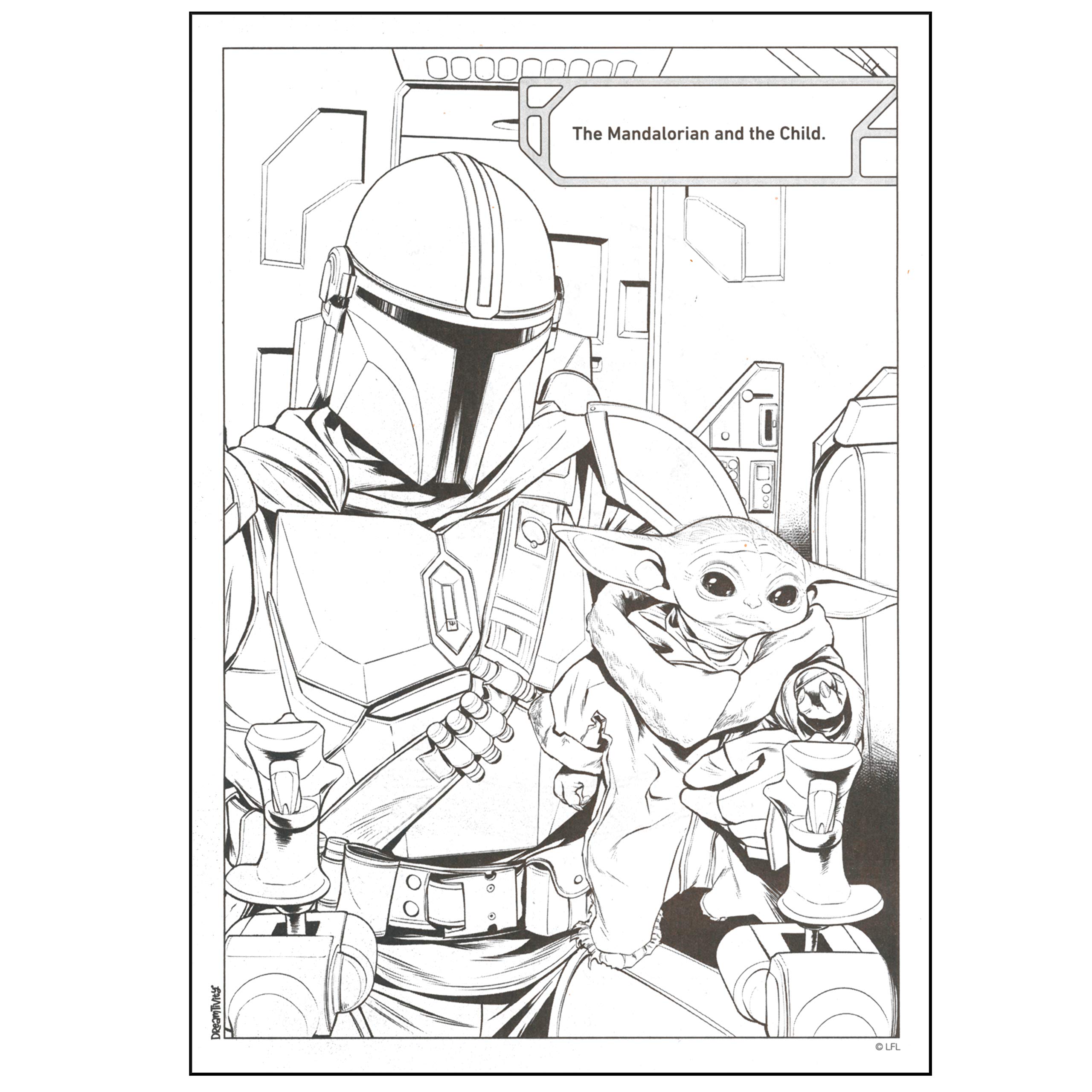 78 Baby Yoda Coloring Pages: The Force of Coloring Fun 78