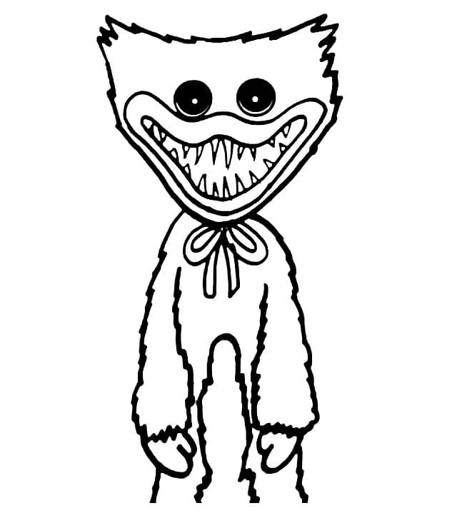 90+ Huggy Wuggy Coloring Pages 63