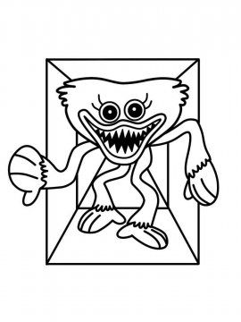 90+ Huggy Wuggy Coloring Pages 98