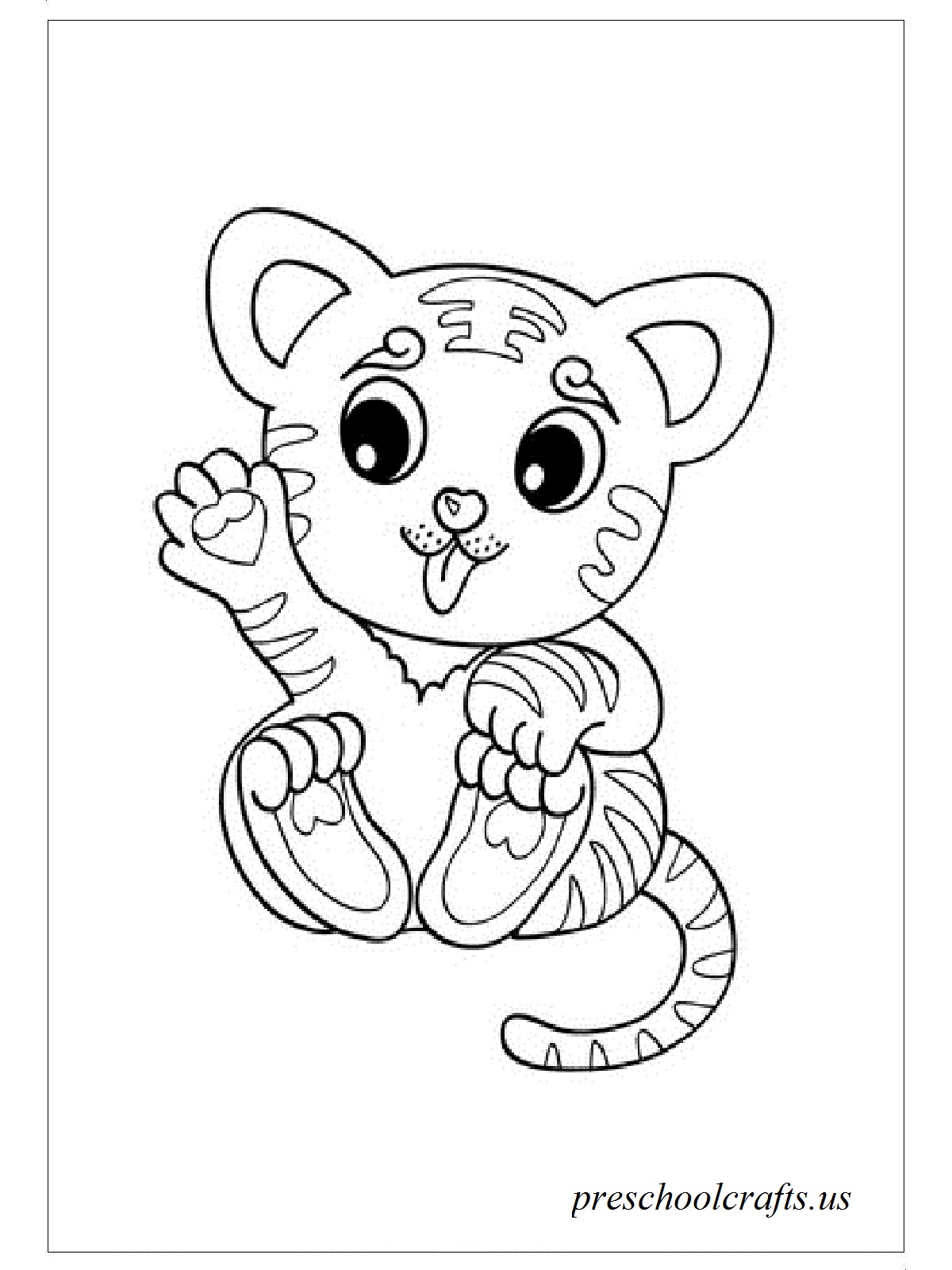 90+ Tiger Coloring Page Designs: Roaring Coloring Adventures 15