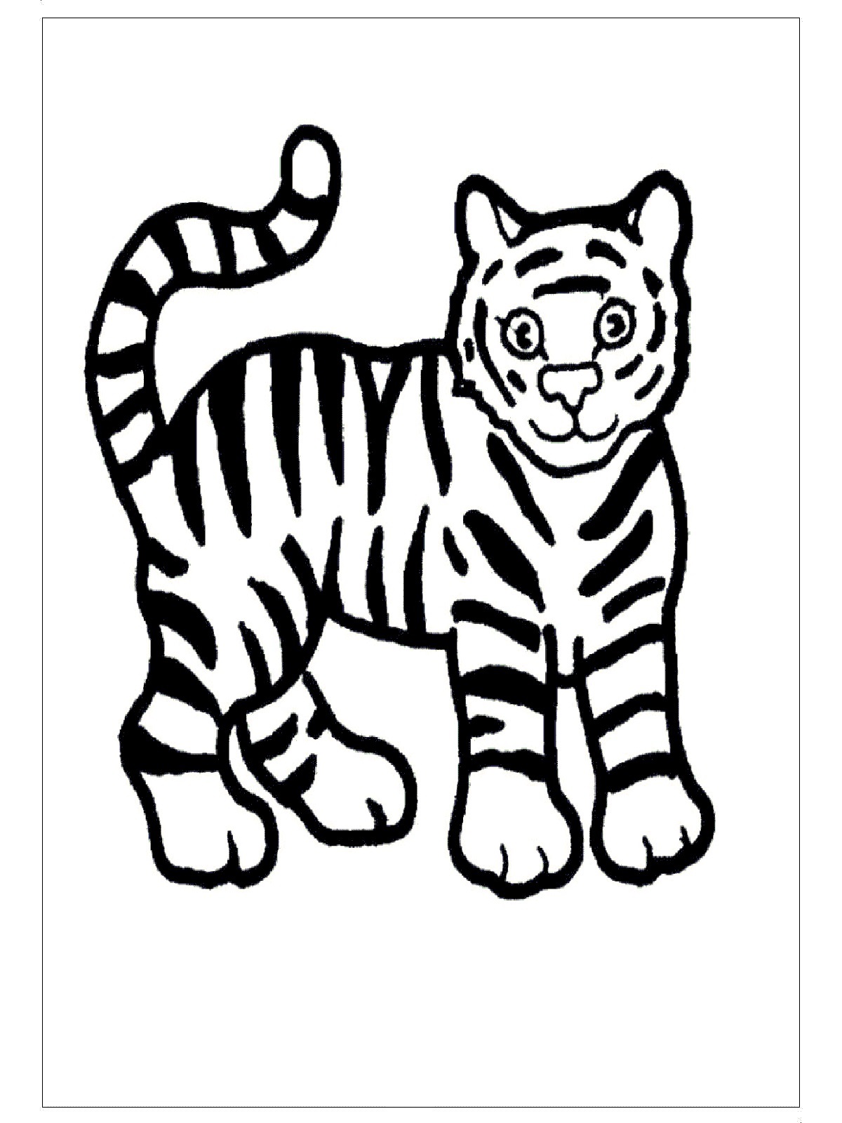 90+ Tiger Coloring Page Designs: Roaring Coloring Adventures 16