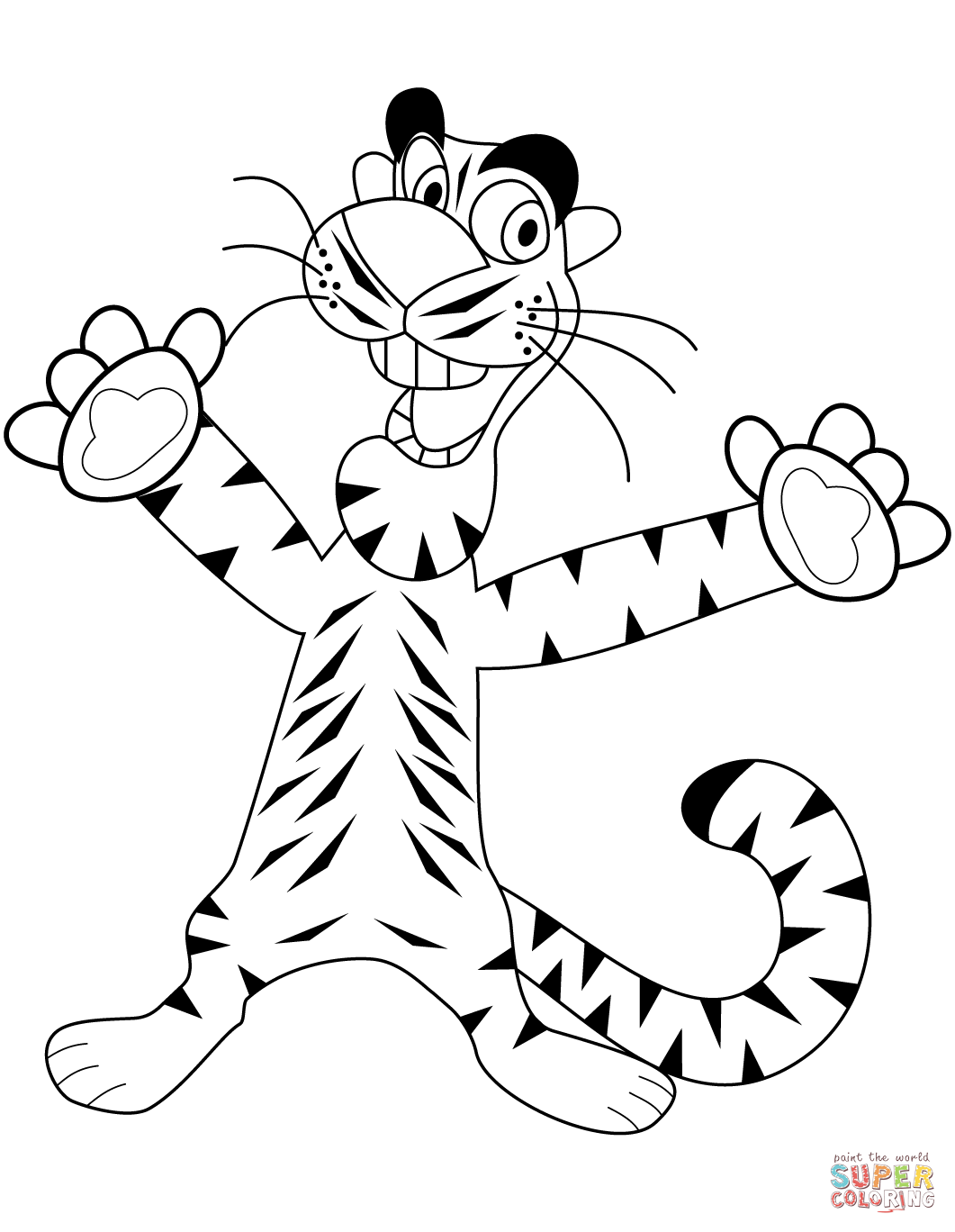 90+ Tiger Coloring Page Designs: Roaring Coloring Adventures 24