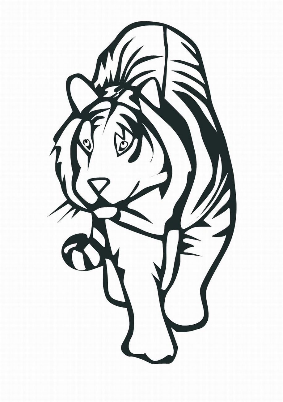 90+ Tiger Coloring Page Designs: Roaring Coloring Adventures 32