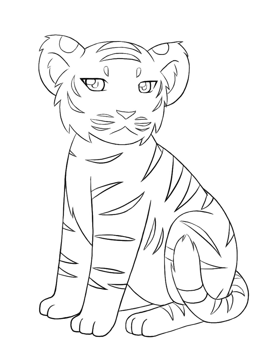 90+ Tiger Coloring Page Designs: Roaring Coloring Adventures 33