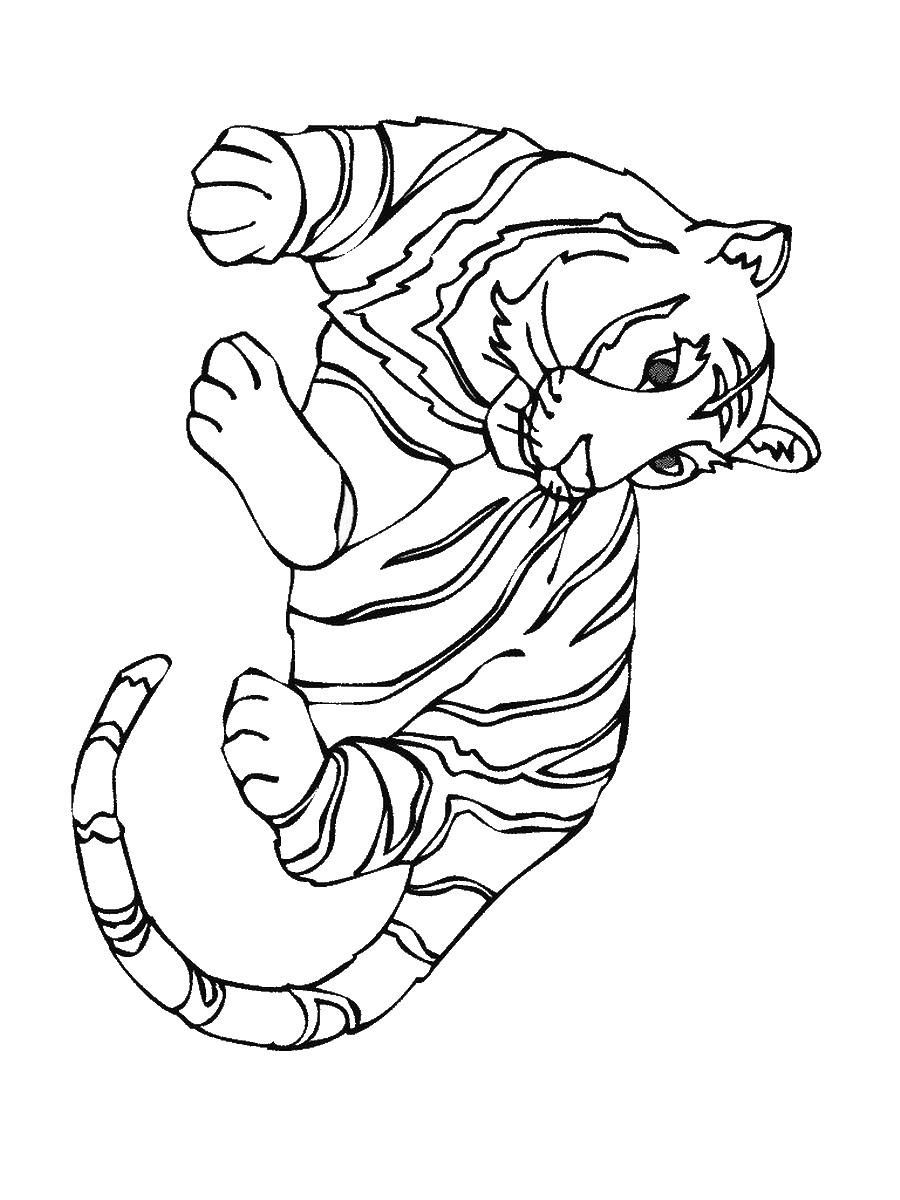 90+ Tiger Coloring Page Designs: Roaring Coloring Adventures 38