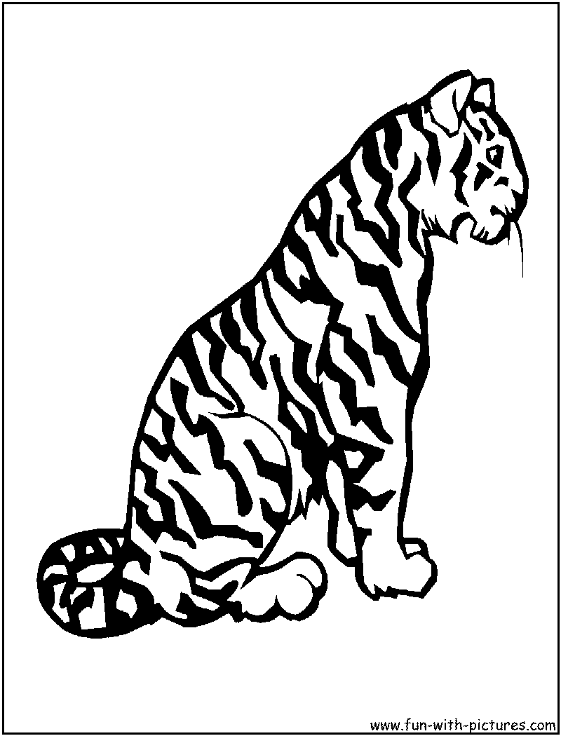 90+ Tiger Coloring Page Designs: Roaring Coloring Adventures 43