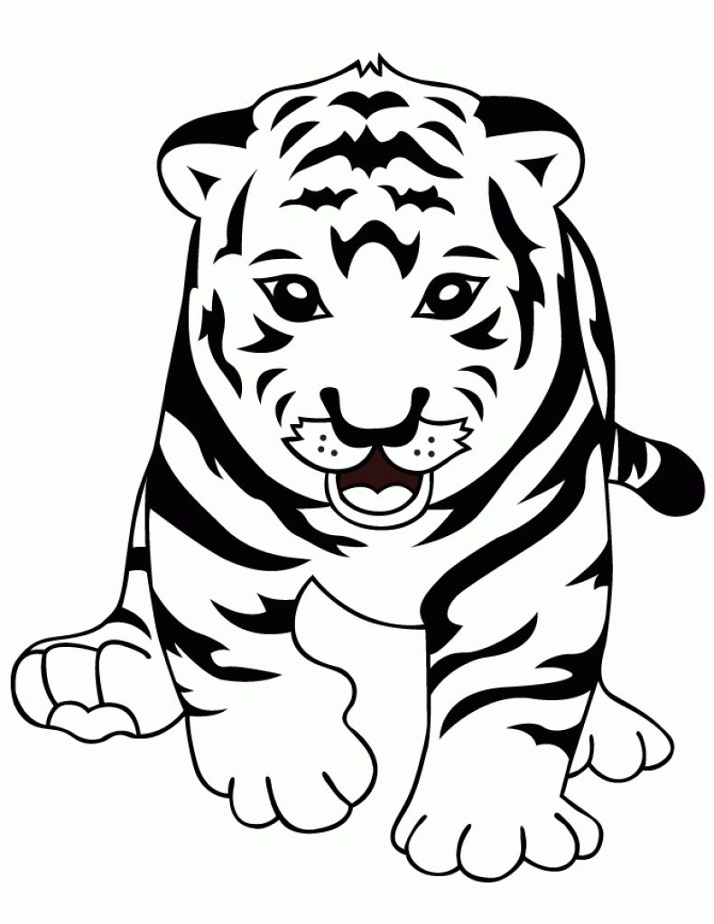 90+ Tiger Coloring Page Designs: Roaring Coloring Adventures 46