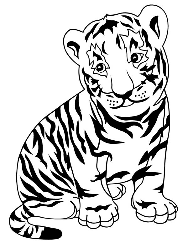 90+ Tiger Coloring Page Designs: Roaring Coloring Adventures 74