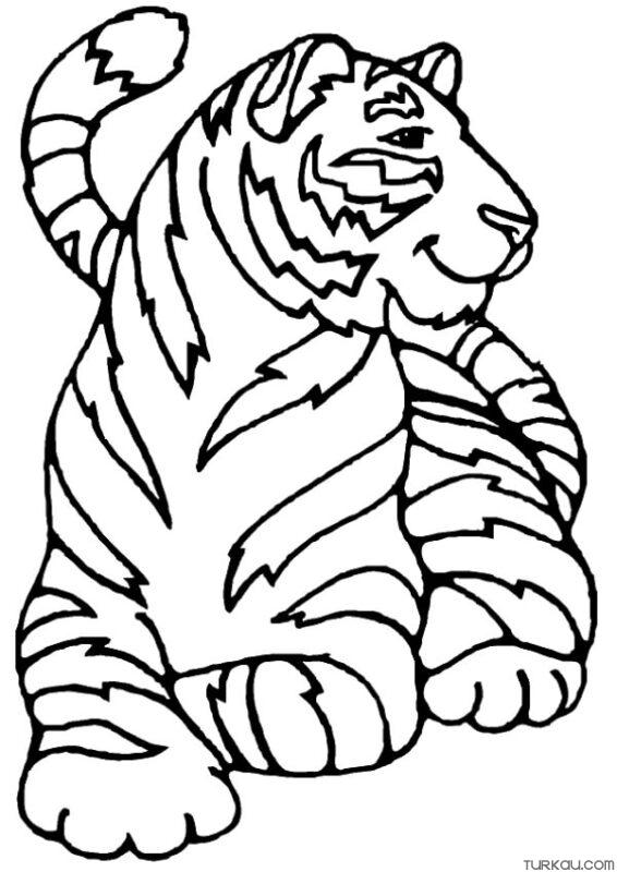 90+ Tiger Coloring Page Designs: Roaring Coloring Adventures 78