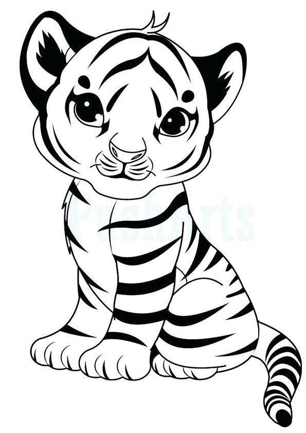 90+ Tiger Coloring Page Designs: Roaring Coloring Adventures 81