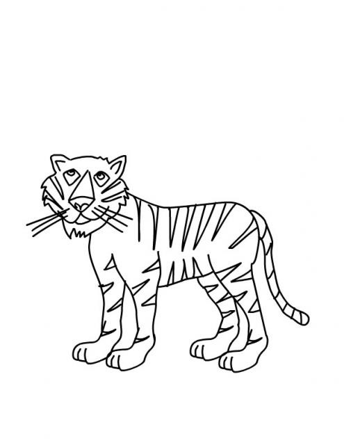 90+ Tiger Coloring Page Designs: Roaring Coloring Adventures 83