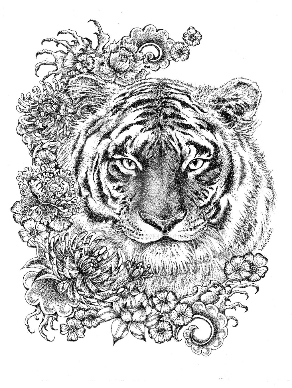 90+ Tiger Coloring Page Designs: Roaring Coloring Adventures 86