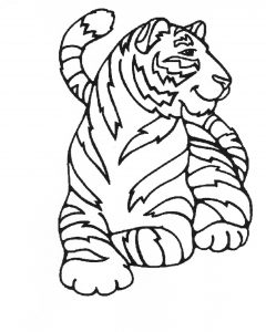 90+ Tiger Coloring Page Designs: Roaring Coloring Adventures 92