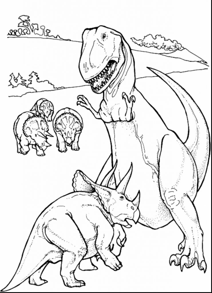 99+ T Rex Coloring Page 100