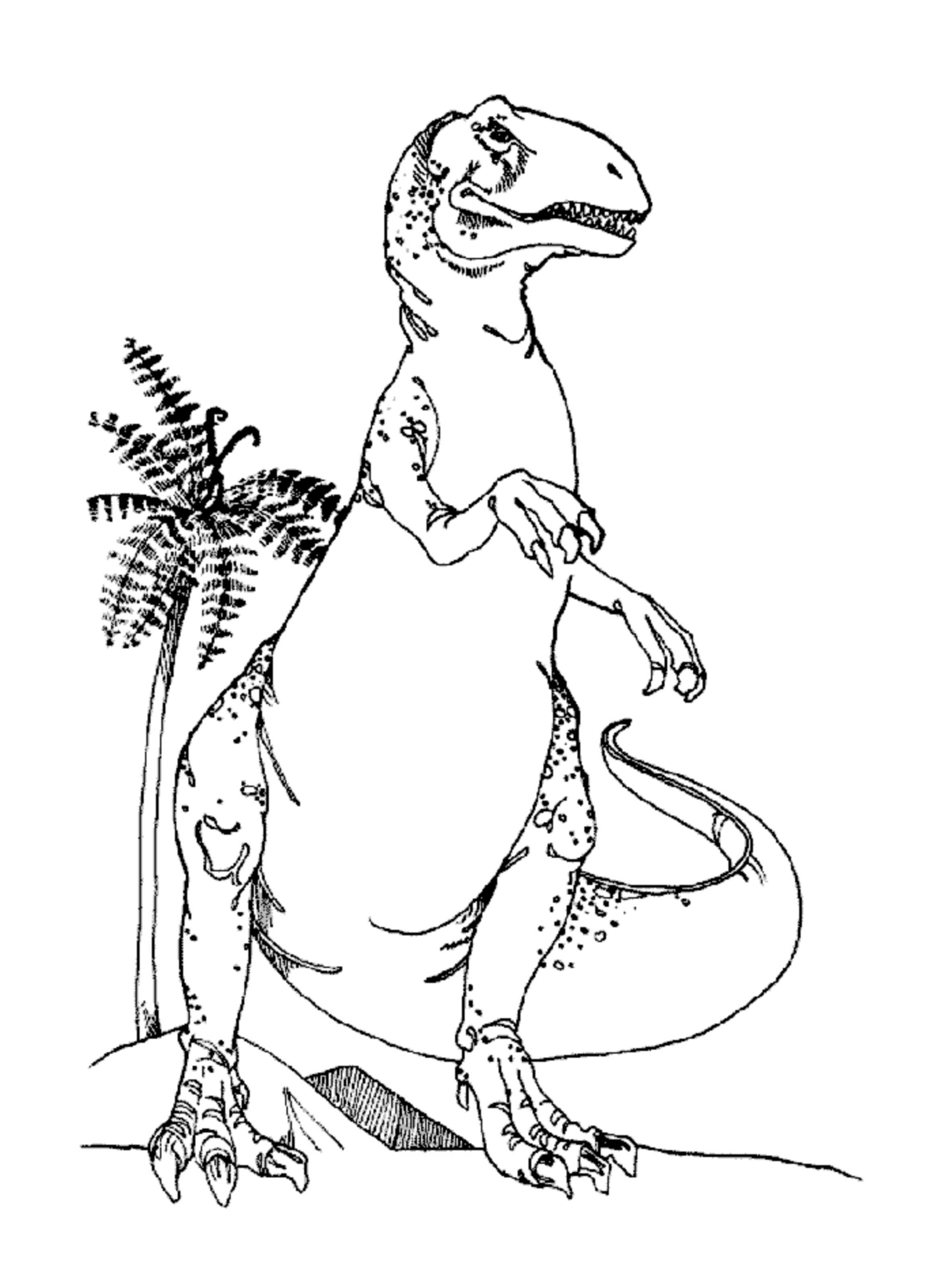 99+ T Rex Coloring Page 13