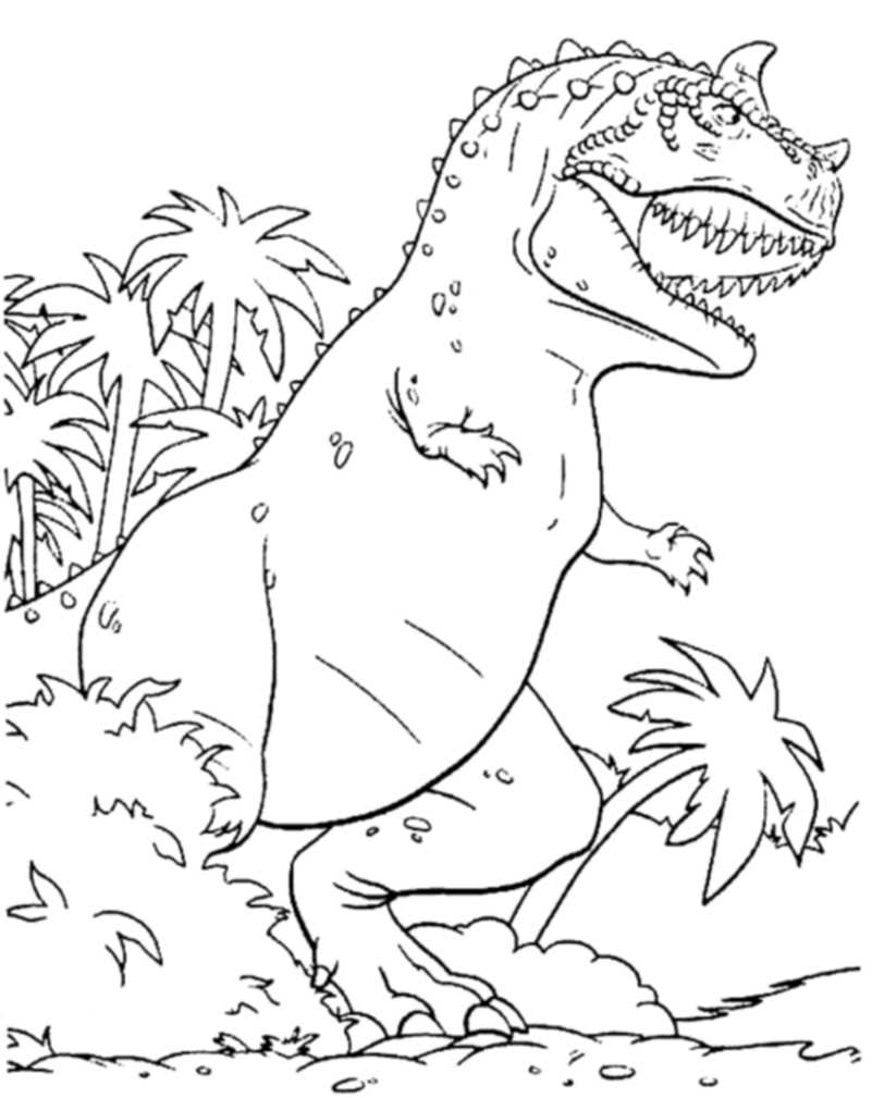 99+ T Rex Coloring Page 17