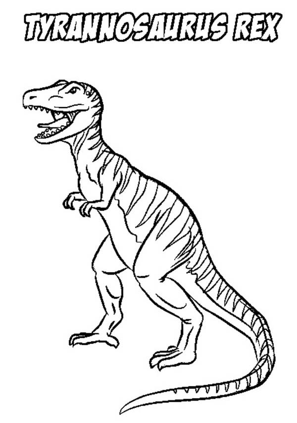 99+ T Rex Coloring Page 18