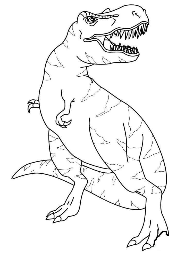 99+ T Rex Coloring Page 30