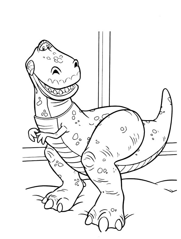 99+ T Rex Coloring Page 36