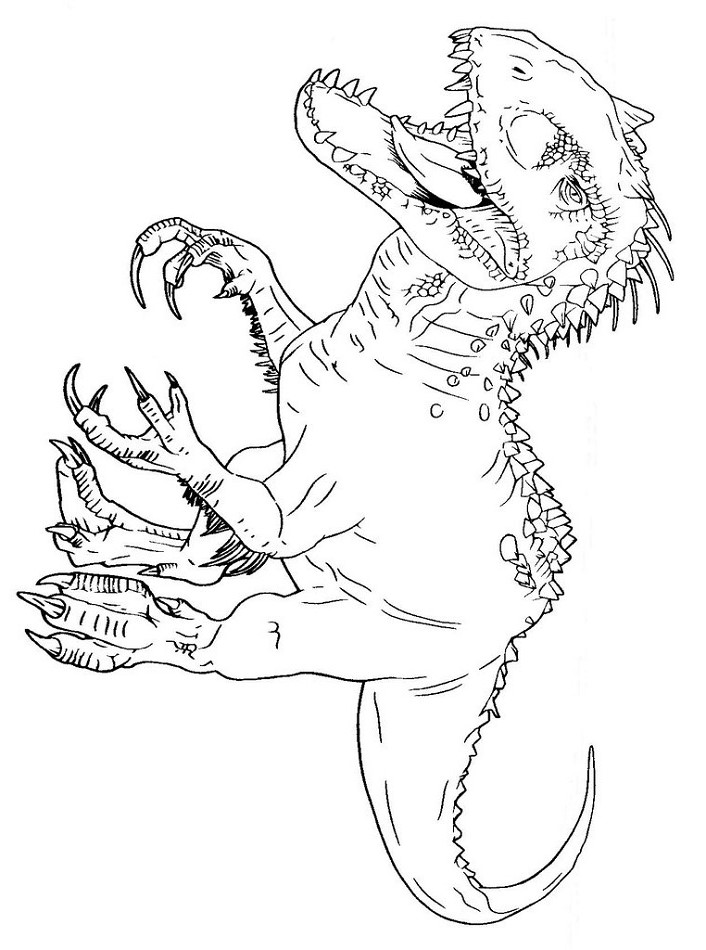 99+ T Rex Coloring Page 49