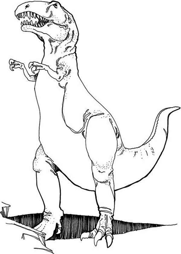 99+ T Rex Coloring Page 6