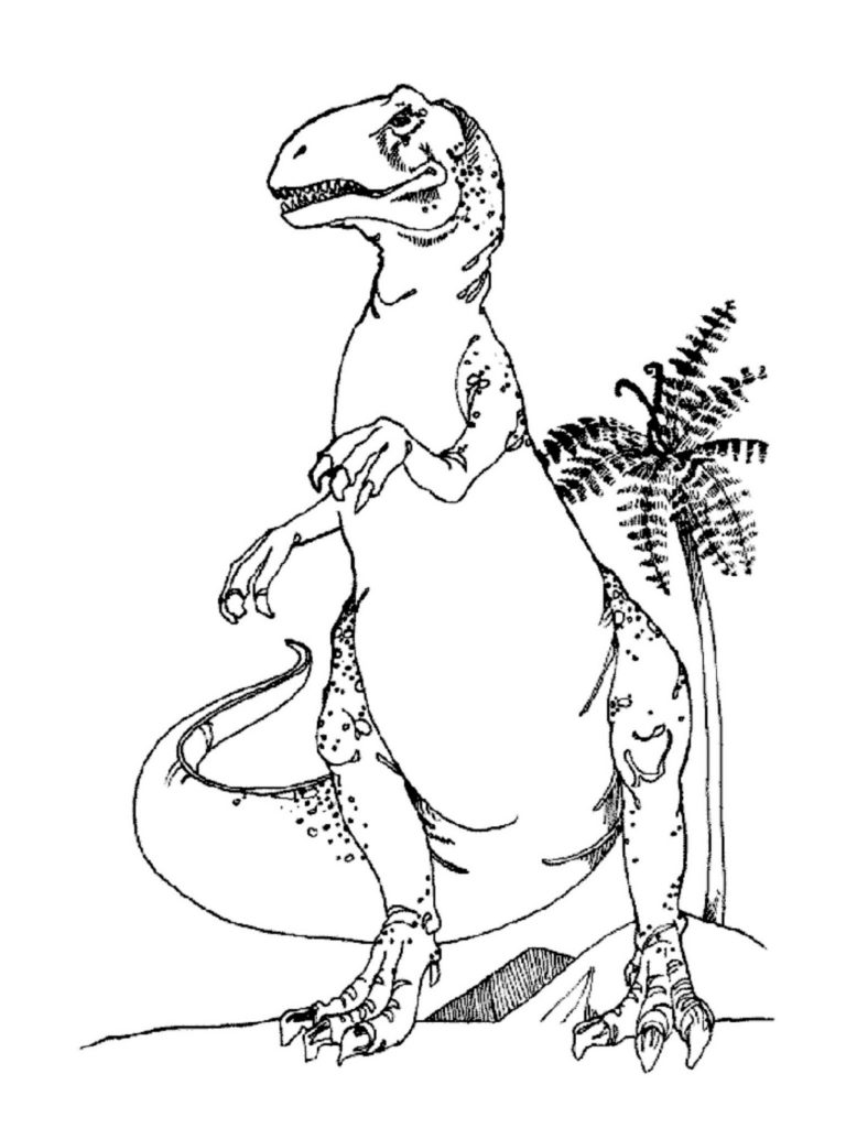 99+ T Rex Coloring Page 64