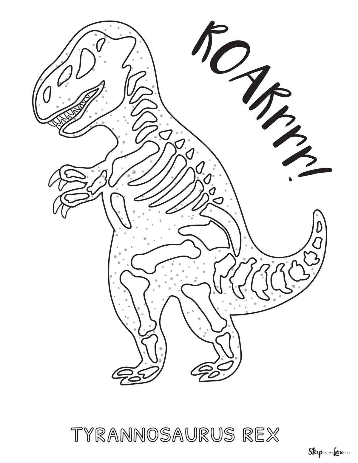 99+ T Rex Coloring Page 65