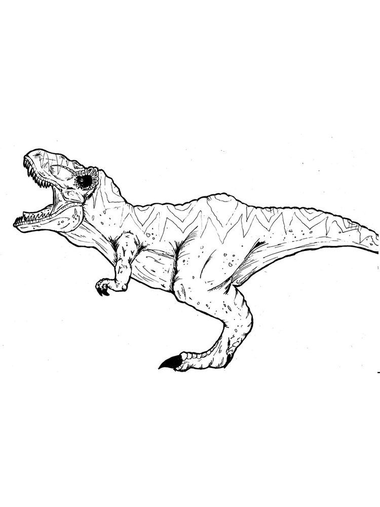 99+ T Rex Coloring Page 72