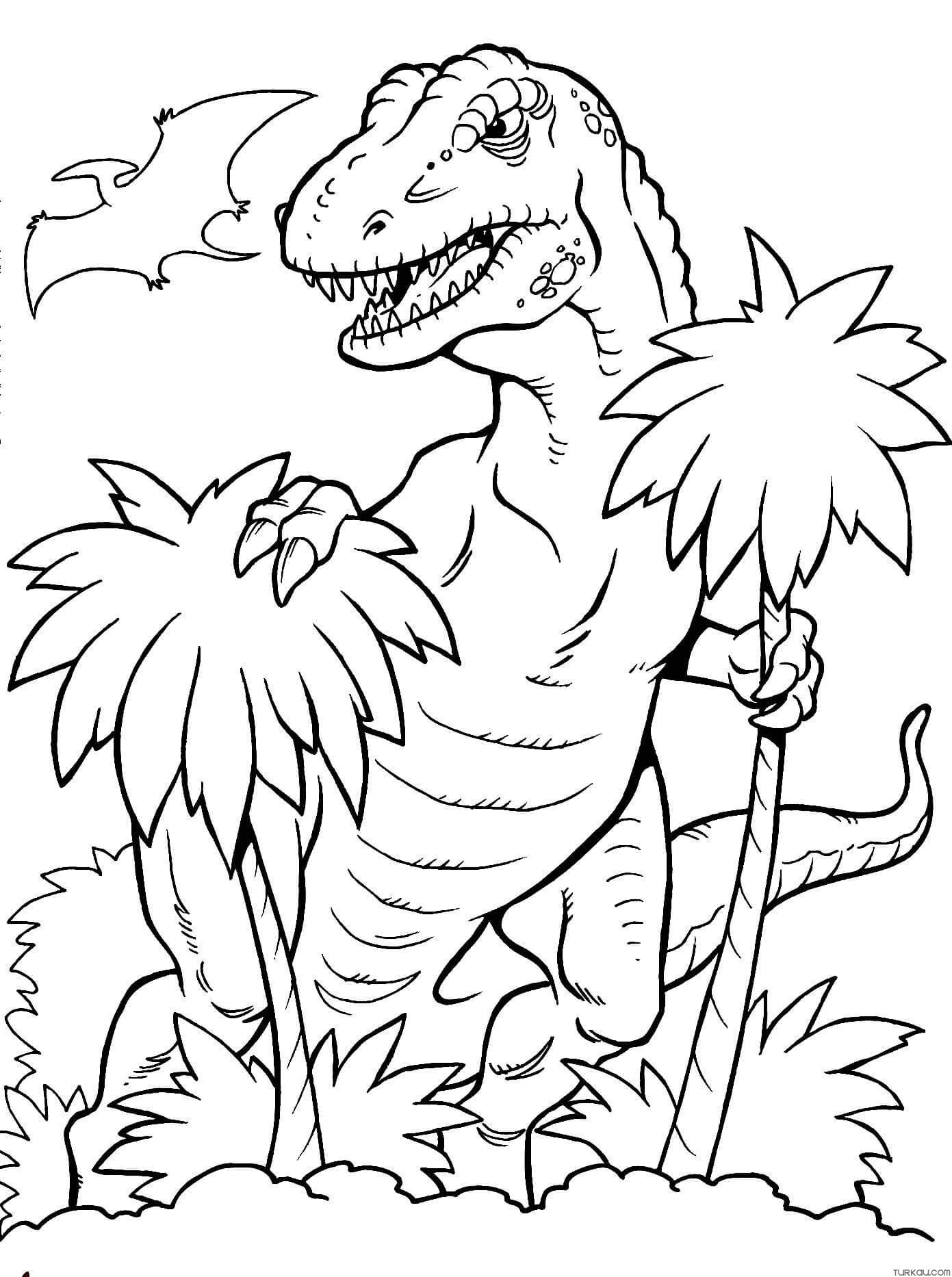 99+ T Rex Coloring Page 78